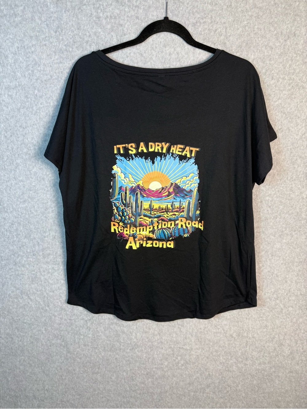 Ideal T Next Level Redemption Road Arizona Tee XL NWOT | Western Boho Desertcore